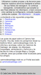 Mobile Screenshot of caminodesantiago.mobi