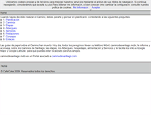 Tablet Screenshot of caminodesantiago.mobi