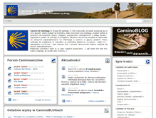 Tablet Screenshot of caminodesantiago.pl